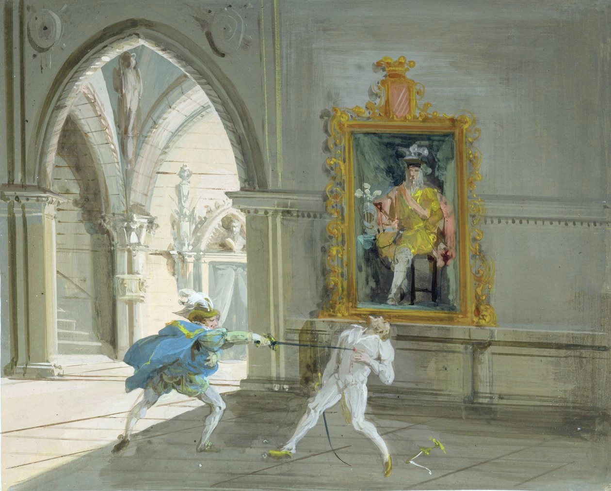 Don Giovanni, duello - Museo Civico Revoltella, Trieste